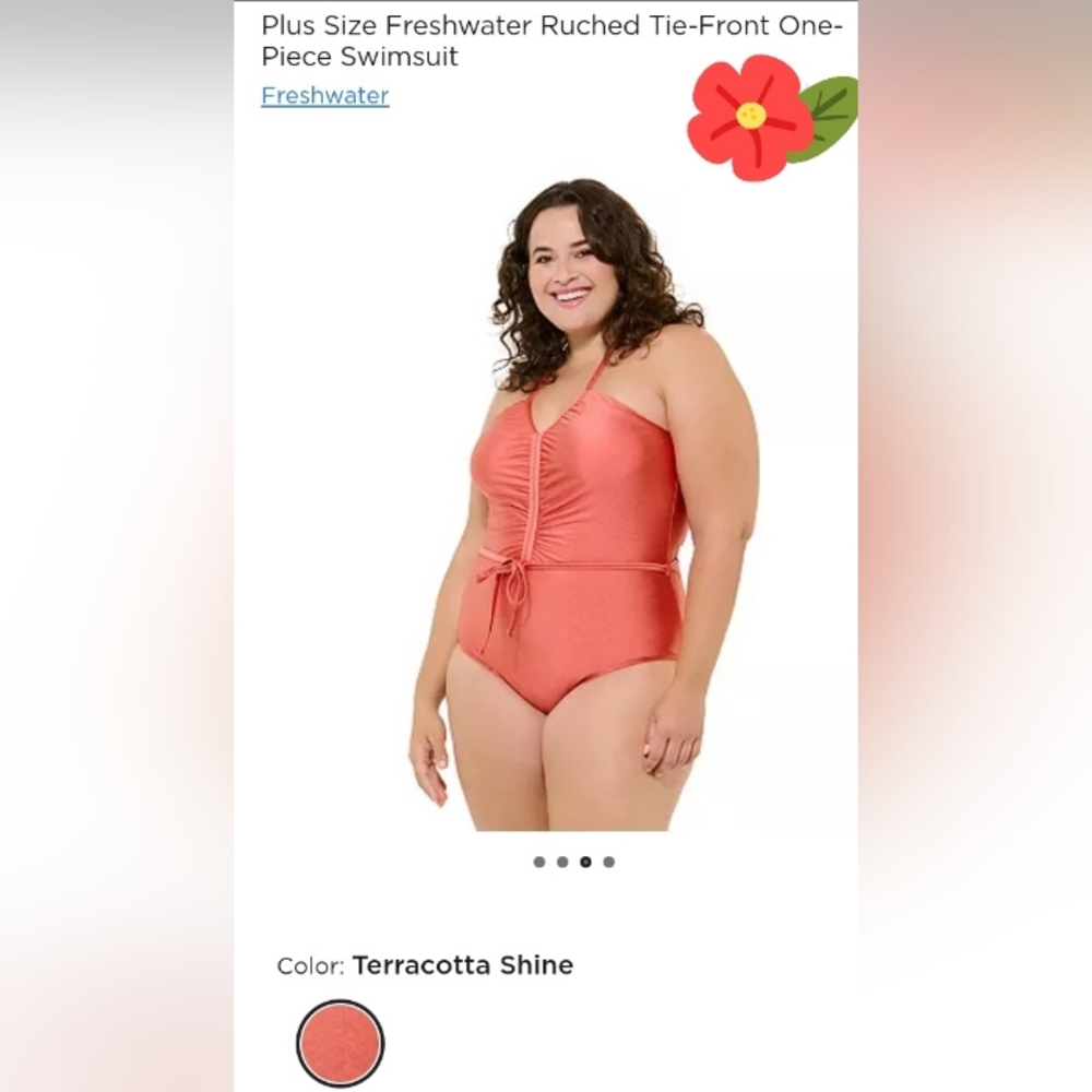 Women's Plus size One-Piece Swimsuit